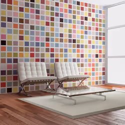 Planete Discount PD14010-400-309, Papier peint non tissé, Multicolore, Colorful, Mosaïque de couleurs, 4000 mm, 50 cm