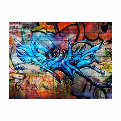 Papier peint intissé Street art Art crime - PD14710-400-309
