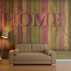 Papier peint intissé Textes house (pink) - PD14770-400-309