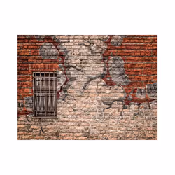 Papier peint intissé Street art Break the wall - PD14714-400-309