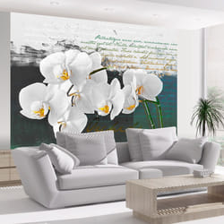 Papier peint intissé Fleurs Orchidées - inspiration du poète - PD13644-400-309
