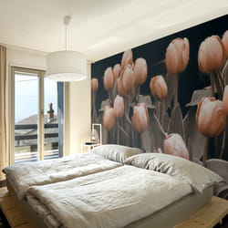 Papier peint intissé Fleurs Ladies among the flowers - PD13649-400-309