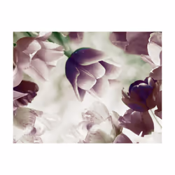 Planete Discount PD13652-250-193 papier-peint Papier peint non tissé Violet, Blanc