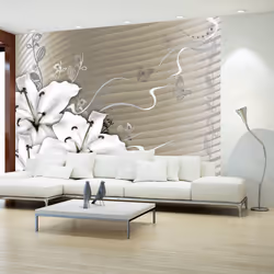 Planete Discount PD13662-250-193, Papier peint non tissé, Gris, Blanc, Blanc, Gris, 120 g/m², Euphoria, 2500 mm