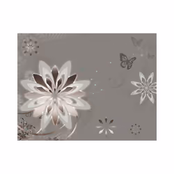Papier peint intissé Fleurs Nature's constancy - PD13664-400-309
