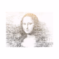 Papier peint intissé Personnes Notes de Léonard de Vinci - PD14621-400-309