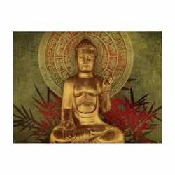 Papier peint intissé Orient Le Bouddha d'or - PD14274-400-309