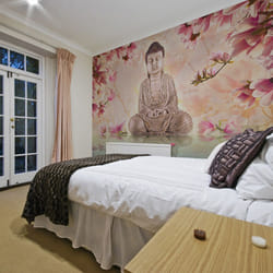 Papier peint intissé Orient Bouddha et magnolia - PD14276-400-309