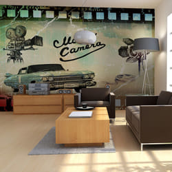 Papier peint intissé Vintage et Retro On the way to Hollywood - PD15049-400-309
