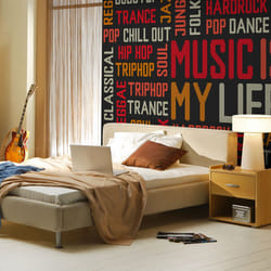 Papier peint intissé Hobby Music is my life - PD14189-400-309