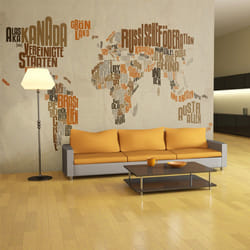 Planete Discount PD13372-350-270 papier-peint Papier peint non tissé Crème