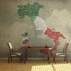 Papier peint intissé Carte du monde Viva Roma! - PD13373-400-309