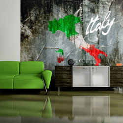 Planete Discount PD13376-250-193 papier-peint Papier peint non tissé Noir, Vert, Gris, Rouge, Argent, Blanc