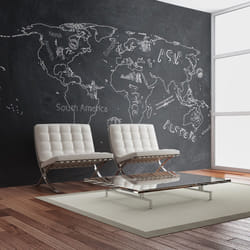 Planete Discount PD13392-250-193 papier-peint Papier peint non tissé Gris