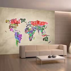 Planete Discount PD13397-300-231, Papier peint non tissé, Gris, Gris, Colorful, 120 g/m², Better World, 3000 mm