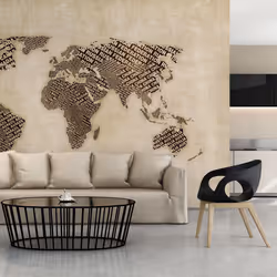 Planete Discount PD13400-300-231, Papier peint non tissé, Beige, Beige, 120 g/m², Age of discovery, 3000 mm
