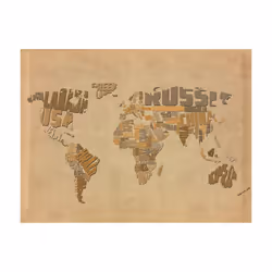 Planete Discount PD13407-200-154 papier-peint Papier peint non tissé Beige, Gris