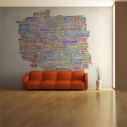 Planete Discount PD13411-350-270, Papier peint non tissé, Beige, Colorful, Beige, 120 g/m², From the sea to the Tatras, 3500 ...