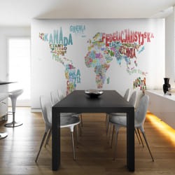 Planete Discount PD13412-350-270 papier-peint Papier peint non tissé Blanc