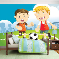 Papier peint intissé Pour enfants Champions team - PD14655-400-280