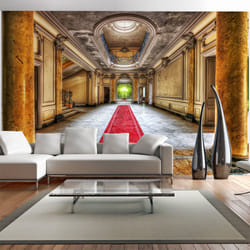 Papier peint intissé 3D et Perspective Mystery marble - PD12985-400-280
