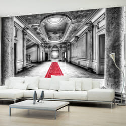 Papier peint intissé Ville et Architecture Mystery marble - black and white - PD14966-400-280