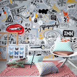 Papier peint intissé Textes Stream of thought - PD14774-400-280
