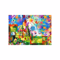 Planete Discount PD13195-200-140 papier-peint Papier peint non tissé Multicolore