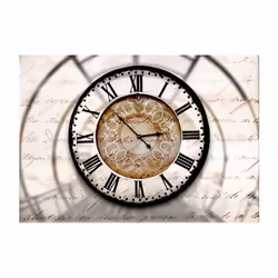 Papier peint intissé Textes Clock movement - PD14775-400-280