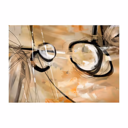 Planete Discount PD13197-100-70 papier-peint Papier peint non tissé Beige, Noir, Blanc