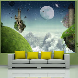 Papier peint intissé Fantaisie Flight over the mountains - PD13442-400-280