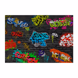Planete Discount PD14722-300-210 papier-peint Papier peint non tissé Noir
