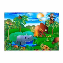 Planete Discount PD14659-100-70 papier-peint Papier peint non tissé Multicolore