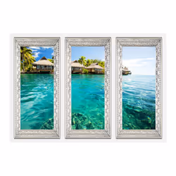 Papier peint intissé Paysages Ile solitaire - PD14507-400-280