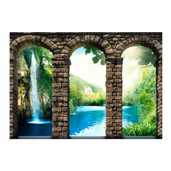 Papier peint intissé Paysages Mysterious waterfall - PD14514-400-280