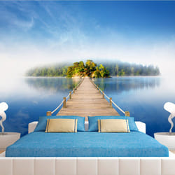 Papier peint intissé Paysages Ile tropicale - PD14519-400-280