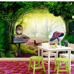 Papier peint intissé Paysages Owlish corner - PD14520-400-280