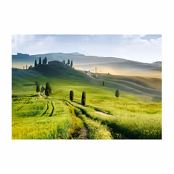 Papier peint intissé Paysages Morning in the countryside - PD14524-400-280