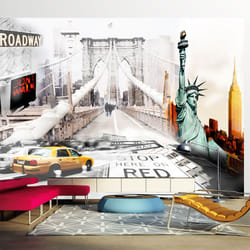 Papier peint intissé Street art New York streets - PD14723-400-280