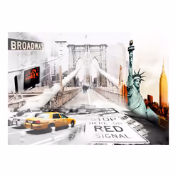 Papier peint intissé Street art New York streets - PD14723-400-280