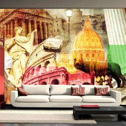 Papier peint intissé Ville et Architecture Rome - collage - PD14967-400-280
