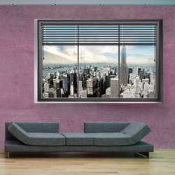 Papier peint intissé Ville et Architecture New York window II - PD14971-400-280