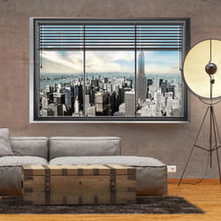 Papier peint intissé Ville et Architecture New York window - PD14972-400-280