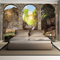 Papier peint intissé Paysages Morning relaxation - PD14528-400-280