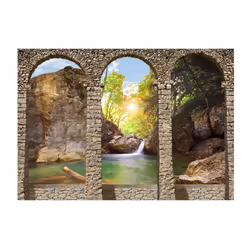 Papier peint intissé Paysages Morning relaxation - PD14528-400-280