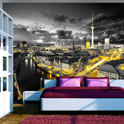 Papier peint intissé Ville et Architecture Berlin at night - PD14981-400-280