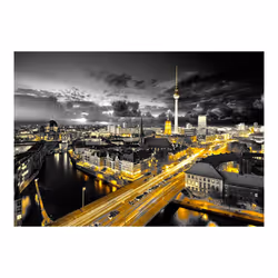 Papier peint intissé Ville et Architecture Berlin at night - PD14981-400-280