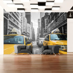 Papier peint intissé Ville et Architecture New York taxi - PD14987-400-280