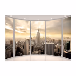 Papier peint intissé Ville et Architecture Sunny morning in New York City - PD14990-400-280
