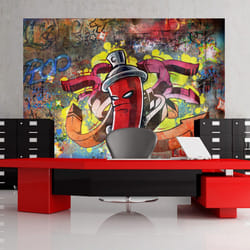 Papier peint intissé Street art Graffiti monster 1 - PD14727-400-280